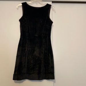 Nicole Miller, size 6, velvet black shift.